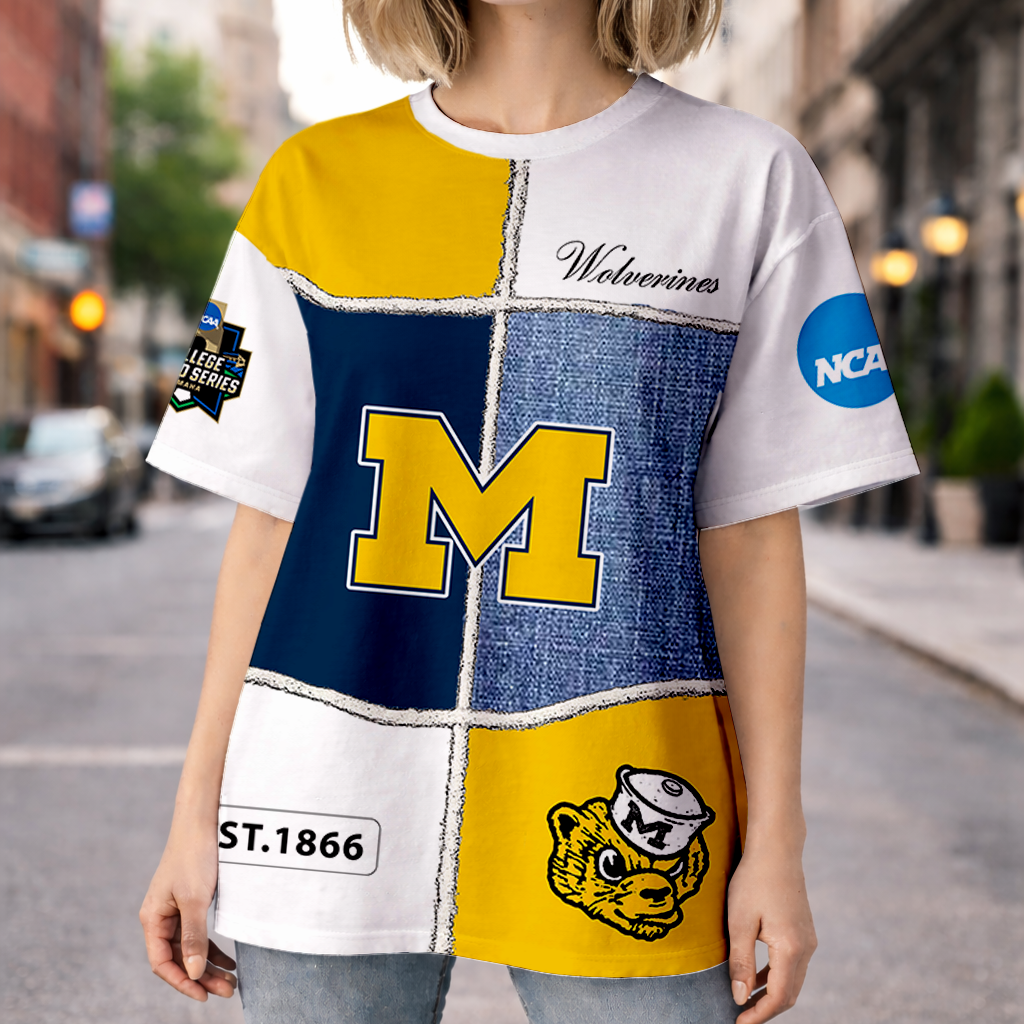 LIMITED EDITION - NEW CUSTOMIZED NCAA CWS01 MIW MICHIGAN WOLVERINES HOODIE, T-SHIRTS, ZIP HOODIE, SWEATSHIRTS & POLO SHIRT