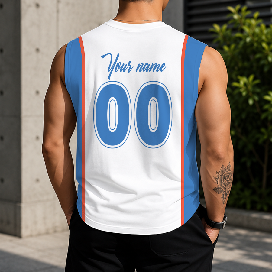 [HOT DEAL] NEW CUSTOMIZED NBA01 OCT OKLAHOMA CITY THUNDER TANK TOP