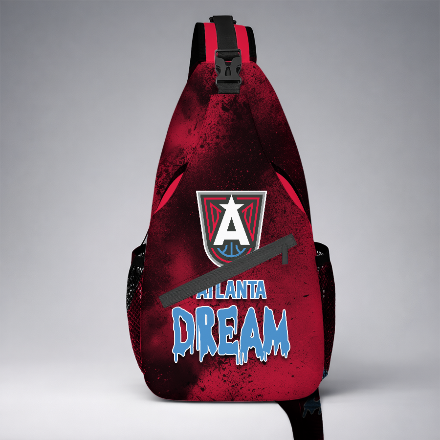 [FAN FAVORITE] NEW CUSTOMIZED WNBA01 ALD ATLANTA DREAM SLING BAG