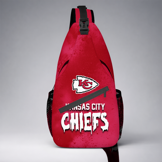 [SPECIAL OFFER] NEW CUSTOMIZED NFL01 KCC KANSAS CITY CHIEFS SLING BAG