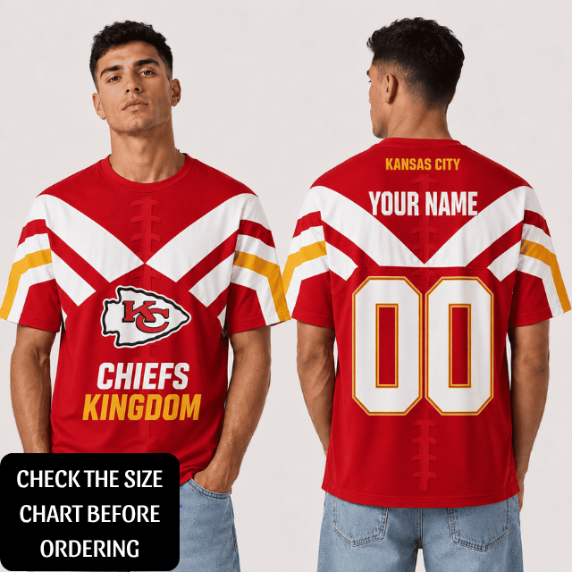 VIRAL EDITION - NEW CUSTOMIZED NFL01 KCC KANSAS CITY CHIEFS T-SHIRT, POLO SHIRT, ZIP POLO SHIRT, HOODIE, ZIP HOODIE & SWEATSHIRT