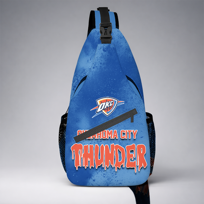 [HOT DEAL]  NEW CUSTOMIZED NBA01 OCT OKLAHOMA CITY THUNDER SLING BAG
