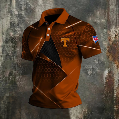 VIRAL EDITION - NEW CUSTOMIZED NCAA FBS01 TNV TENNESSEE VOLUNTEERS POLO SHIRT, ZIP POLO SHIRT & T-SHIRTS