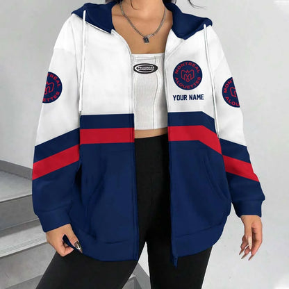 [FAN EXCLUSIVE] NEW CUSTOMIZED CFL01 MTL MONTREAL ALOUETTES HOODIE & ZIP HOODIE