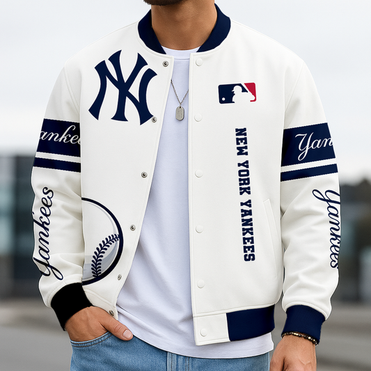 LIMITED EDITION - NEW CUSTOMIZED MLB01 NYY NEW YORK YANKEES BASEBALL JACKET