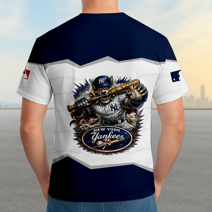 LIMITED EDITION - NEW CUSTOMIZED MLB01 NYY NEW YORK YANKEES UNISEX T-SHIRT, SWEASHIRTS, HOODIE & JACKETS