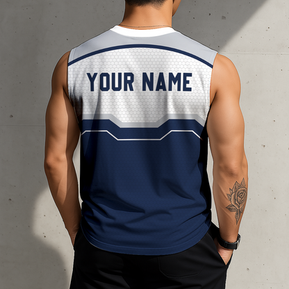LIMITED EDITION - NEW CUSTOMIZED MLB01 NYY NEW YORK YANKEES MEN'S GYM SHIRT