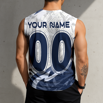 LIMITED EDITION - NEW CUSTOMIZED MLB01 NYY NEW YORK YANKEES TANKTOP & GYM SHIRT