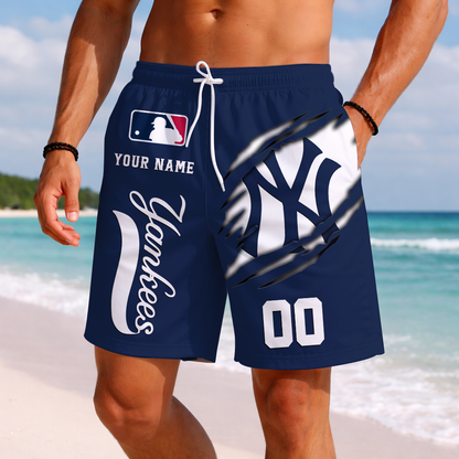 LIMITED EDITION - NEW PREMIUM MLB01 NYY NEW YORK YANKEES SHORT PANTS