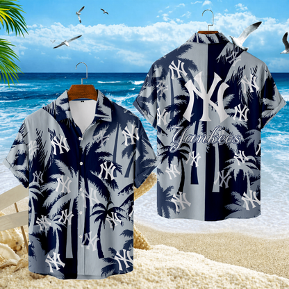 LIMITED EDITION - NEW CUSTOMIZED MLB01 NYY NEW YORK YANKEES UNISEX HAWAIIAN SHIRT