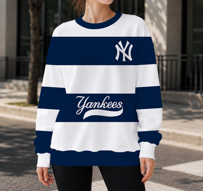 LIMITED EDITION - NEW CUSTOMIZED MLB01 NYY NEW YORK YANKEES UNISEX SWEATSHIRT
