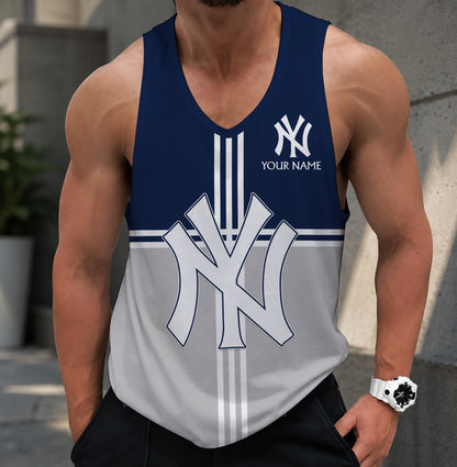 LIMITED EDITION - NEW CUSTOMIZED MLB01 NYY NEW YORK YANKEES UNISEX TANK TOP