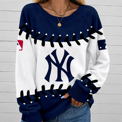 [FLASH SALE] NEW CUSTOMIZED MLB01 NYY NEW YORK YANKEES UNISEX SWEATSHIRT