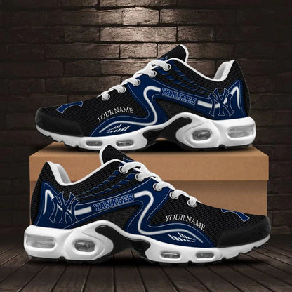 [FLASH SALE] NEW CUSTOMIZED MLB01 NYY NEW YORK YANKEES AIR MAX PLUS SNEAKERS