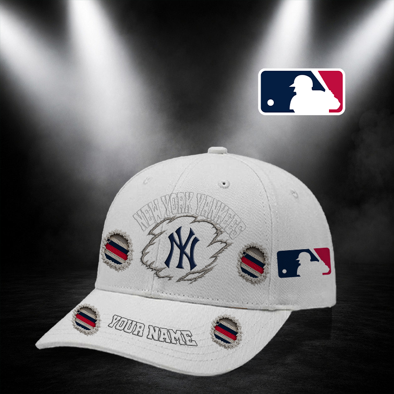 [FLASH SALE] NEW CUSTOMIZED MLB01 NYY NEW YORK YANKEES CLASSIC CAP