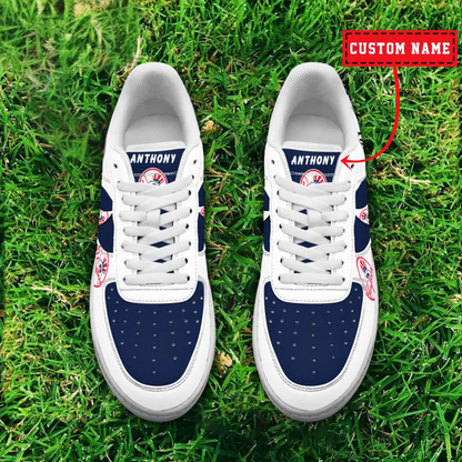 [FLASH SALE] NEW CUSTOMIZED MLB01 NYY NEW YORK YANKEES AF1 SHOES