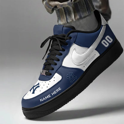 [FLASH SALE] NEW CUSTOMIZED MLB01 NYY NEW YORK YANKEES AF1 SHOES