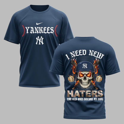 [FLASH SALE] NEW CUSTOMIZED MLB01 NYY NEW YORK YANKEES MUTICOLOR T-SHIRT