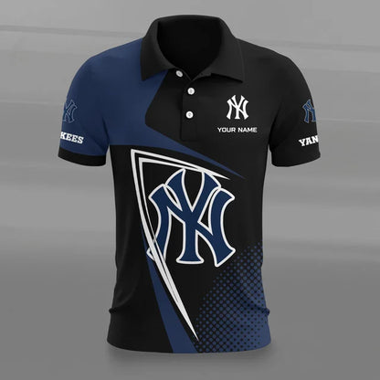 [FLASH SALE] NEW CUSTOMIZED MLB01 NYY NEW YORK YANKEES POLO SHIRT