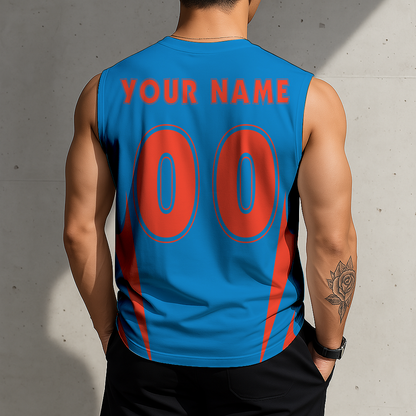 LIMITED EDITION - NEW CUSTOMIZED NBA01 OCT OKLAHOMA CITY THUNDER MEN'S GYM SHIRT