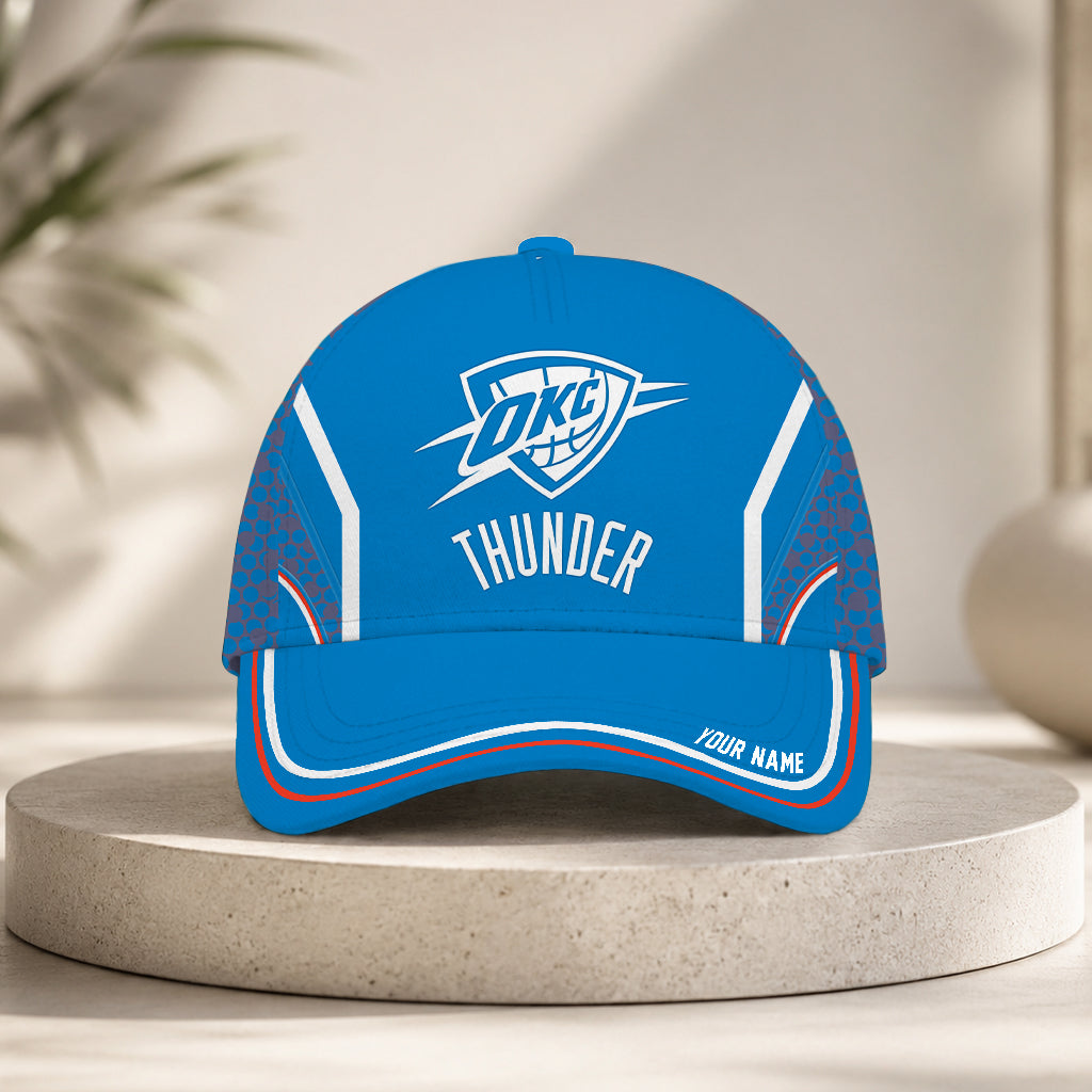 SPECIAL EDITION - NEW CUSTOMIZED NBA01 OCT OKLAHOMA CITY THUNDER CLASSIC CAP