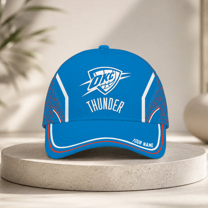 SPECIAL EDITION - NEW CUSTOMIZED NBA01 OCT OKLAHOMA CITY THUNDER CLASSIC CAP