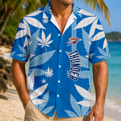 VIRAL EDITION - NEW CUSTOMIZED NBA01 OCT OKLAHOMA CITY THUNDER UNISEX HAWAIIAN SHIRT