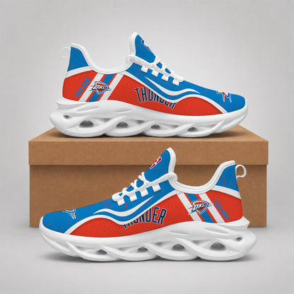 LIMITED EDITION - NEW CUSTOMIZED NBA01 OCT OKLAHOMA CITY THUNDER MAX SOUL SHOES