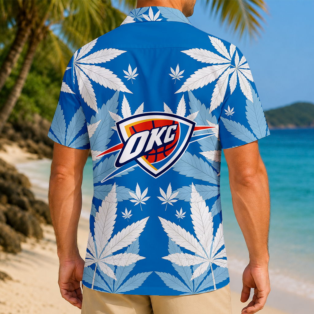 VIRAL EDITION - NEW CUSTOMIZED NBA01 OCT OKLAHOMA CITY THUNDER UNISEX HAWAIIAN SHIRT
