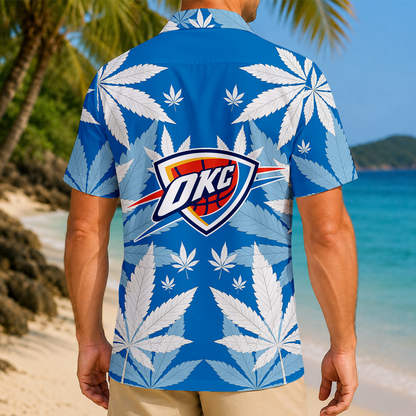 VIRAL EDITION - NEW CUSTOMIZED NBA01 OCT OKLAHOMA CITY THUNDER UNISEX HAWAIIAN SHIRT