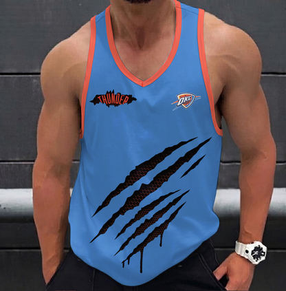 ELITE EDITION - NEW CUSTOMIZED NBA01 OCT OKLAHOMA CITY THUNDER UNISEX TANK TOP