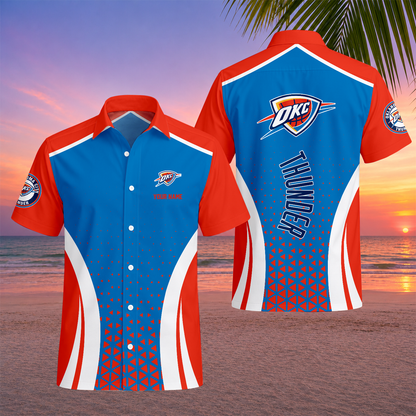 LIMITED EDITION - NEW CUSTOMIZED NBA01 OCT OKLAHOMA CITY THUNDER UNISEX HAWAIIAN SHIRT