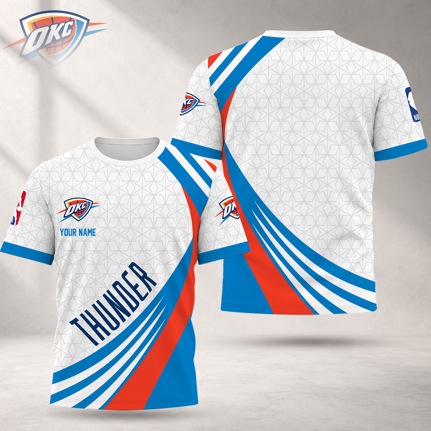 LIMITED EDITION - NEW CUSTOMIZED NBA01 OCT OKLAHOMA CITY THUNDER T-SHIRT, POLO SHIRT, ZIP POLO SHIRT, SWEATSHIRT, HOODIE & ZIP HOODIE