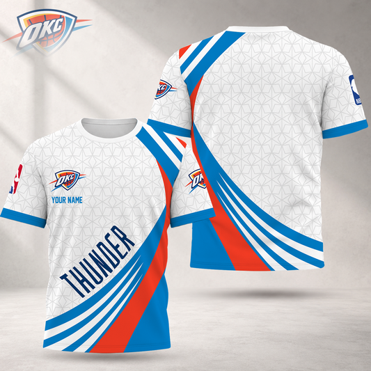 LIMITED EDITION - NEW CUSTOMIZED NBA01 OCT OKLAHOMA CITY THUNDER T-SHIRT, POLO SHIRT, ZIP POLO SHIRT, SWEATSHIRT, HOODIE & ZIP HOODIE