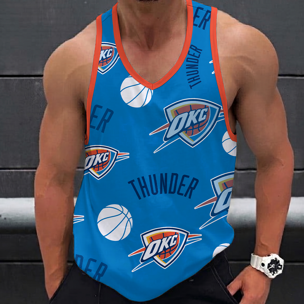 LIMITED EDITION - NEW CUSTOMIZED NBA01 OCT OKLAHOMA CITY THUNDER UNISEX TANK TOP