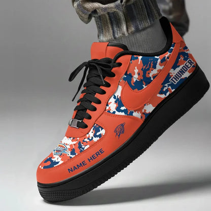 [HOT DEAL] NEW CUSTOMIZED NBA01 OCT OKLAHOMA CITY THUNDER AF1 SHOES