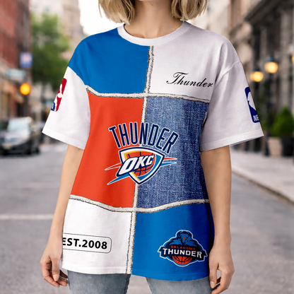 LIMITED EDITION - NEW CUSTOMIZED NBA01 OCT OKLAHOMA CITY THUNDER UNISEX T-SHIRT, POLO, HOODIE & JACKETS