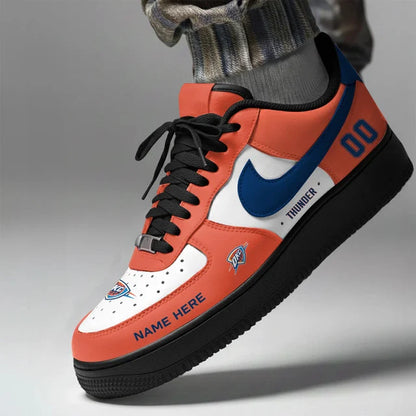 [HOT DEAL] NEW CUSTOMIZED NBA01 OCT OKLAHOMA CITY THUNDER AF1 SHOES