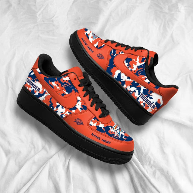[HOT DEAL] NEW CUSTOMIZED NBA01 OCT OKLAHOMA CITY THUNDER AF1 SHOES