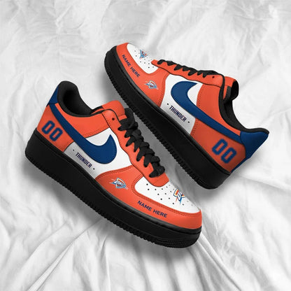 [HOT DEAL] NEW CUSTOMIZED NBA01 OCT OKLAHOMA CITY THUNDER AF1 SHOES