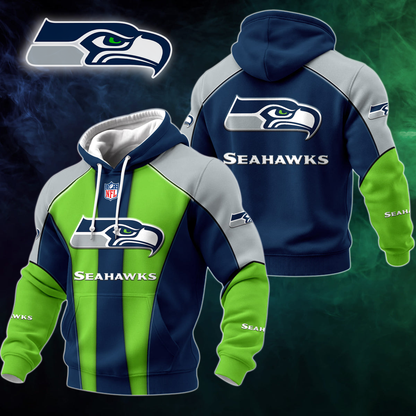 LIMITED EDITION - NEW CUSTOMIZED NFL06 SSH SEATTLE SEAHAWKS UNISEX T-SHIRT, POLO, HOODIE & JACKETS