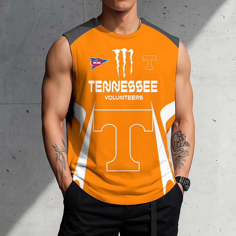 LIMITED DROP - NEW CUSTOMIZED | NCAA FBS01 TNV TN VOLUNTEERS MEN'S GYM SHIRT