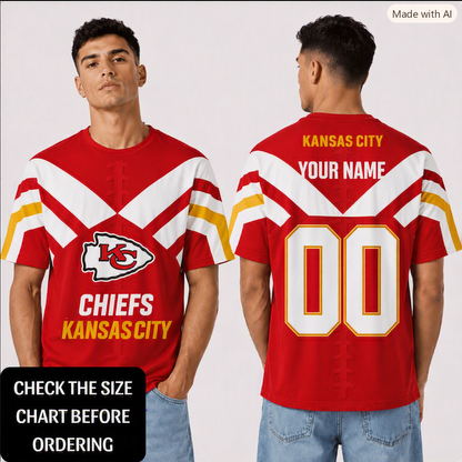 VIRAL EDITION - NEW CUSTOMIZED NFL01 KCC KANSAS CITY CHIEFS T-SHIRT, POLO SHIRT, ZIP POLO SHIRT, HOODIE, ZIP HOODIE & SWEATSHIRT
