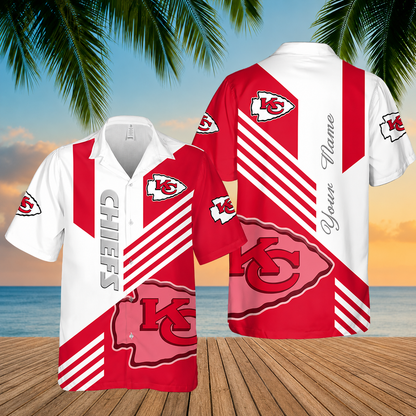 [SPECIAL OFFER] NEW CUSTOMIZED NFL01 KCC KANSAS CITY CHIEFS UNISEX HAWAIIAN SHIRT