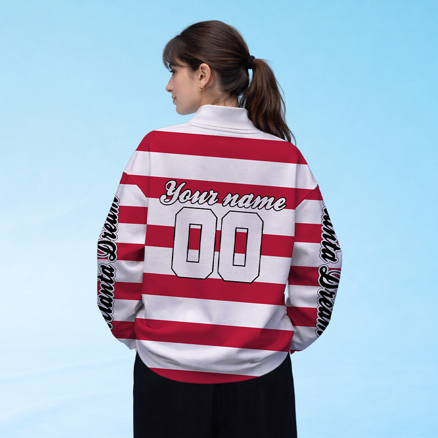LIMITED EDITION - NEW CUSTOMIZED WNBA01 ALD AT DREAM LONG SLEEVE POLO