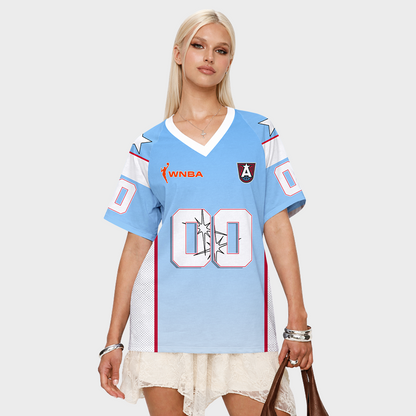 LIMITED EDITION - NEW CUSTOMIZED WNBA01 ALD AT DREAM V-NECK BASKETBALL JERSEY