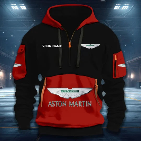 LIMITED RUN - NEW CUSTOMIZED F102 AMR MARTIN QUARTER ZIP HOODIE