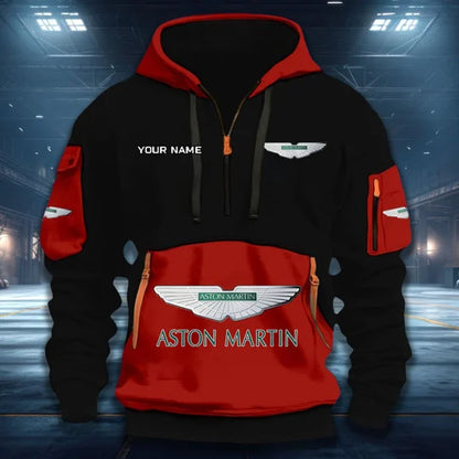 LIMITED RUN - NEW CUSTOMIZED F102 AMR MARTIN QUARTER ZIP HOODIE