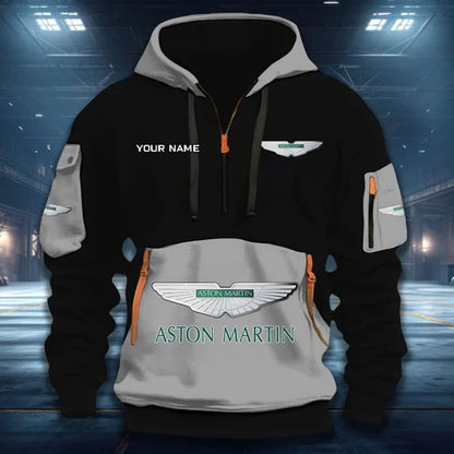LIMITED RUN - NEW CUSTOMIZED F102 AMR MARTIN QUARTER ZIP HOODIE