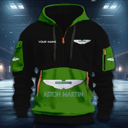LIMITED RUN - NEW CUSTOMIZED F102 AMR MARTIN QUARTER ZIP HOODIE
